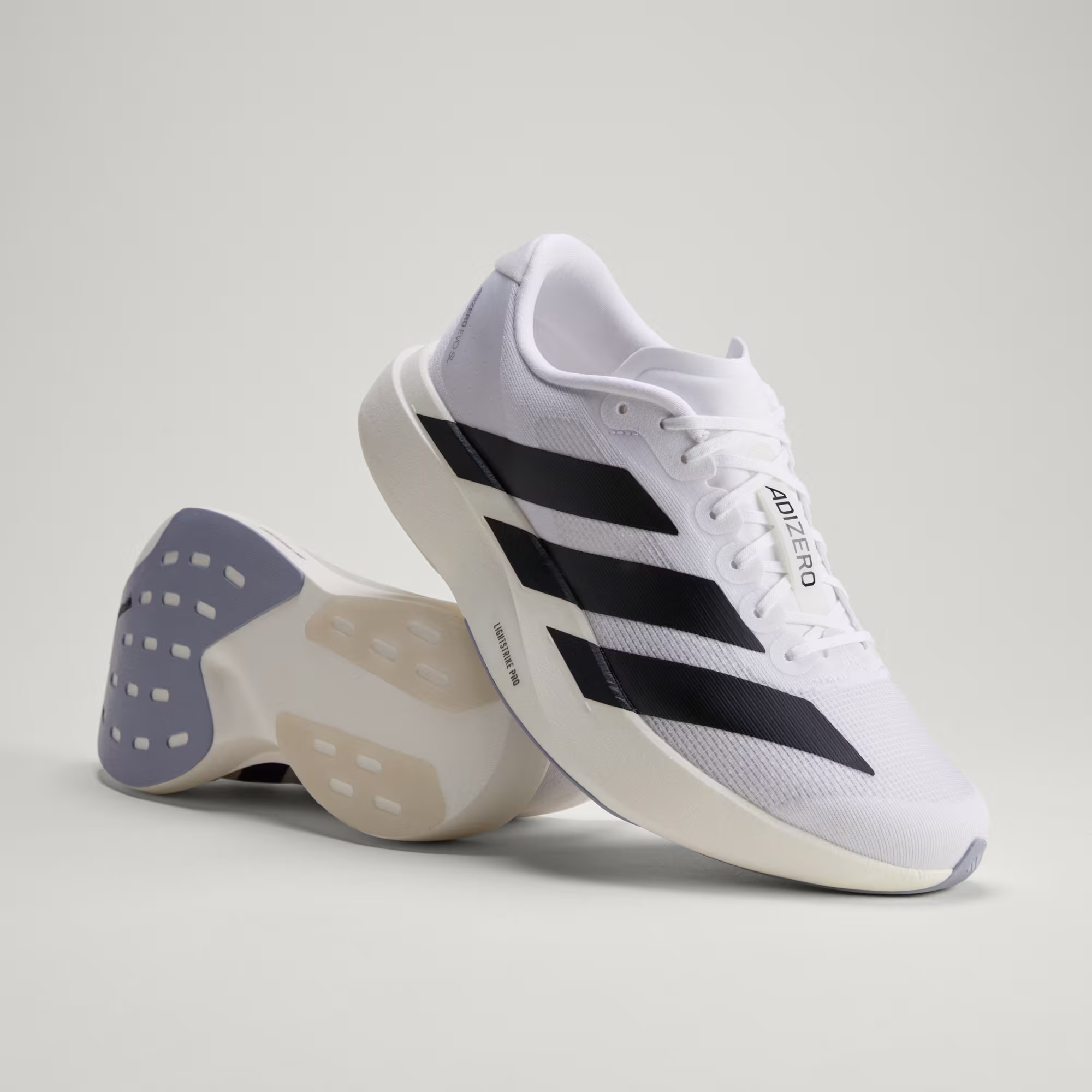Adizero_EVO_SL_Shoes_White_JH6206_HM1 کفش رانینگ آدیداس مدل Adizero evo sl سفید - Image 1