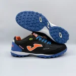 کفش فوتبال چمن مصنوعی استوک ریز جوما joma top_flex مشکی آبی - تصویر 2