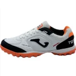کفش فوتبال چمن مصنوعی استوک ریز جوما joma top_flex سفید نارنجی